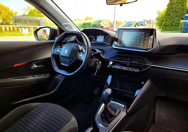 Peugeot 208 cena 59900 przebieg: 17234, rok produkcji 2021 z Knyszyn małe 352